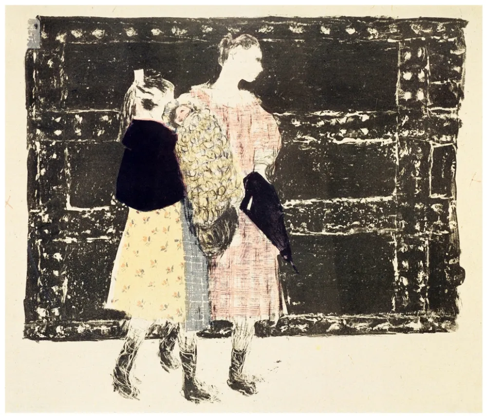 リトグラフ Vuillard - Paysage et intérieur 12