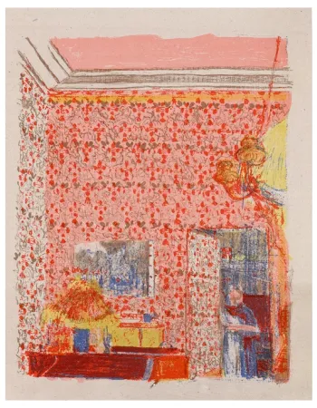 リトグラフ Vuillard - Paysage et intérieur 3