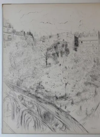 エッチングと　アクチアント Vuillard  - Tombeau de Edouard Vuillard