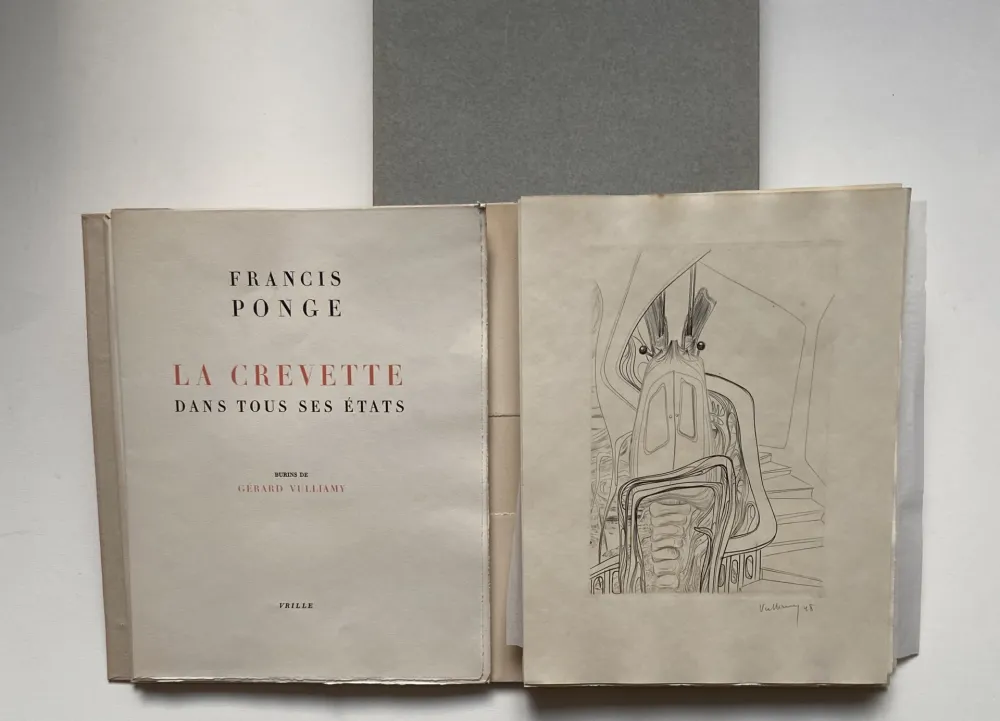 挿絵入り本 Vulliamy - LA CREVETTE DANS TOUS SES ETATS