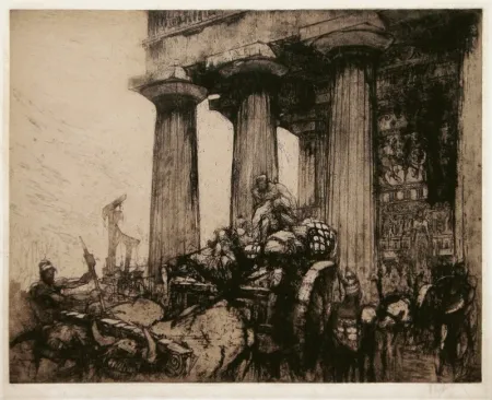 彫版 Walcot - Sack of a Sicilian Temple