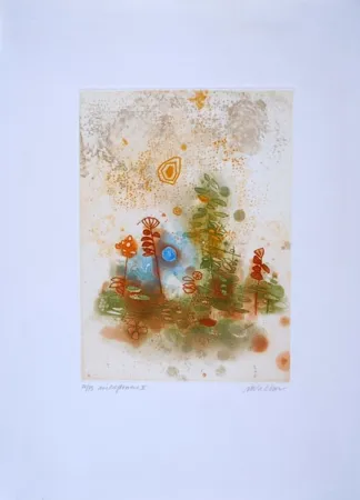 エッチング Walker - Midi flowers II