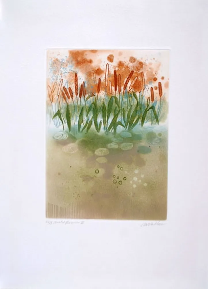 エッチング Walker - Midi flowers III