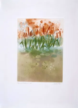 エッチング Walker - Midi flowers III