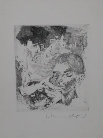 エッチングと　アクチアント Wandrer - Fürsorglicher Vater