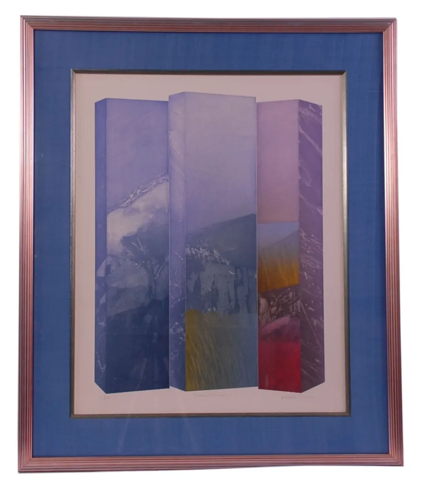 エッチング Ware - Shaped Triptych I