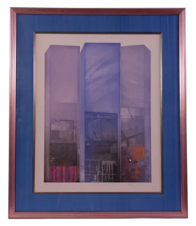 エッチング Ware - Shaped Triptych II