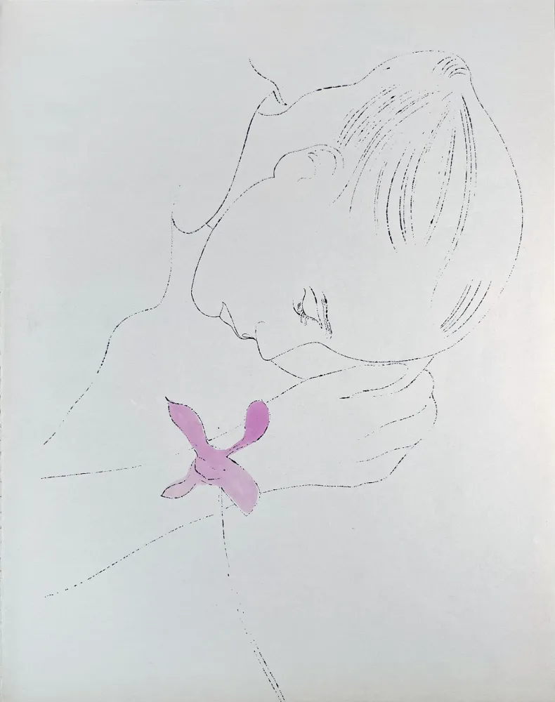 リトグラフ Warhol - A Gold Book