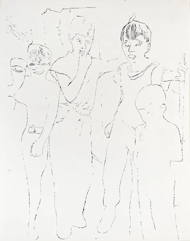 リトグラフ Warhol - A Gold Book