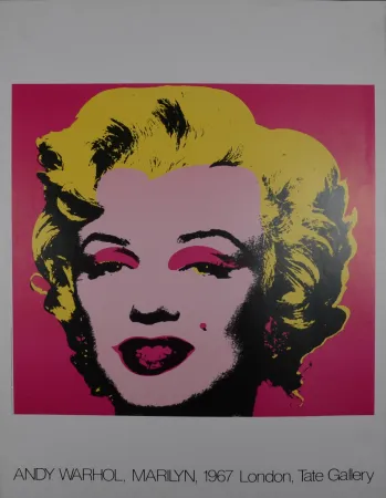 リトグラフ Warhol (After) - Andy Warhol, Marilyn, 1967 – London, Tate Gallery, 1987