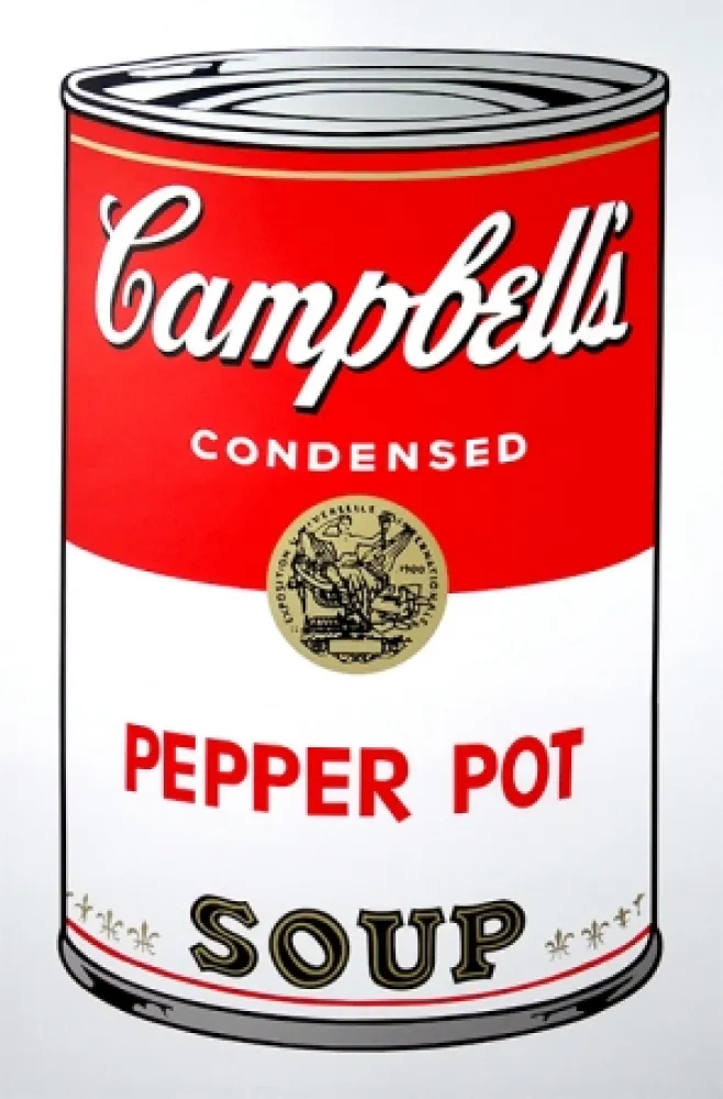 シルクスクリーン Warhol (After) - Campbell's Soup - Pepper Pot