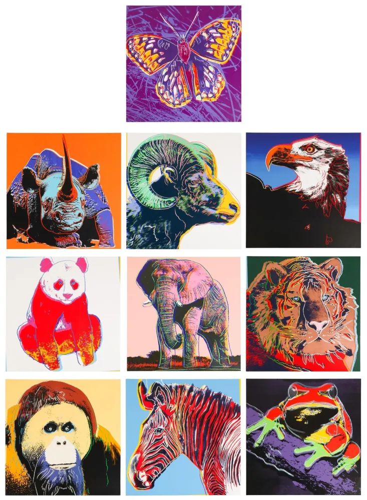 リトグラフ Warhol (After) - Endangered Species