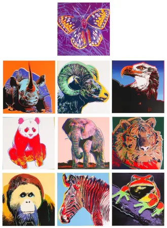 リトグラフ Warhol (After) - Endangered Species