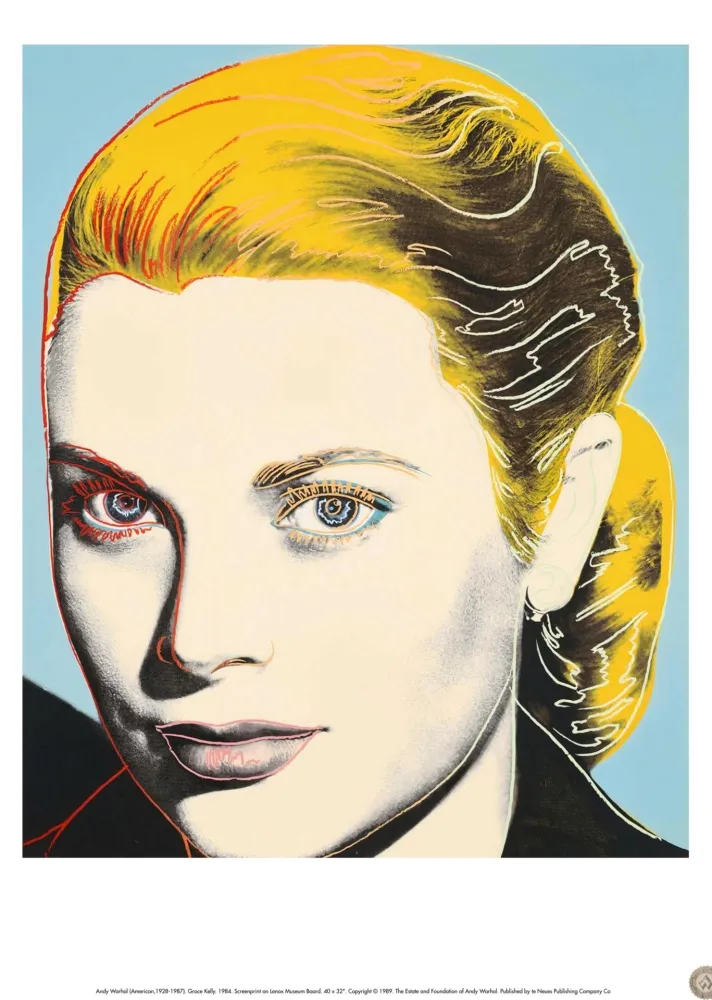 シルクスクリーン Warhol (After) - Grace Kelly