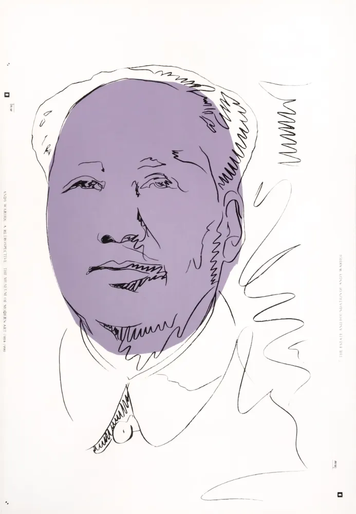 シルクスクリーン Warhol (After) - Mao