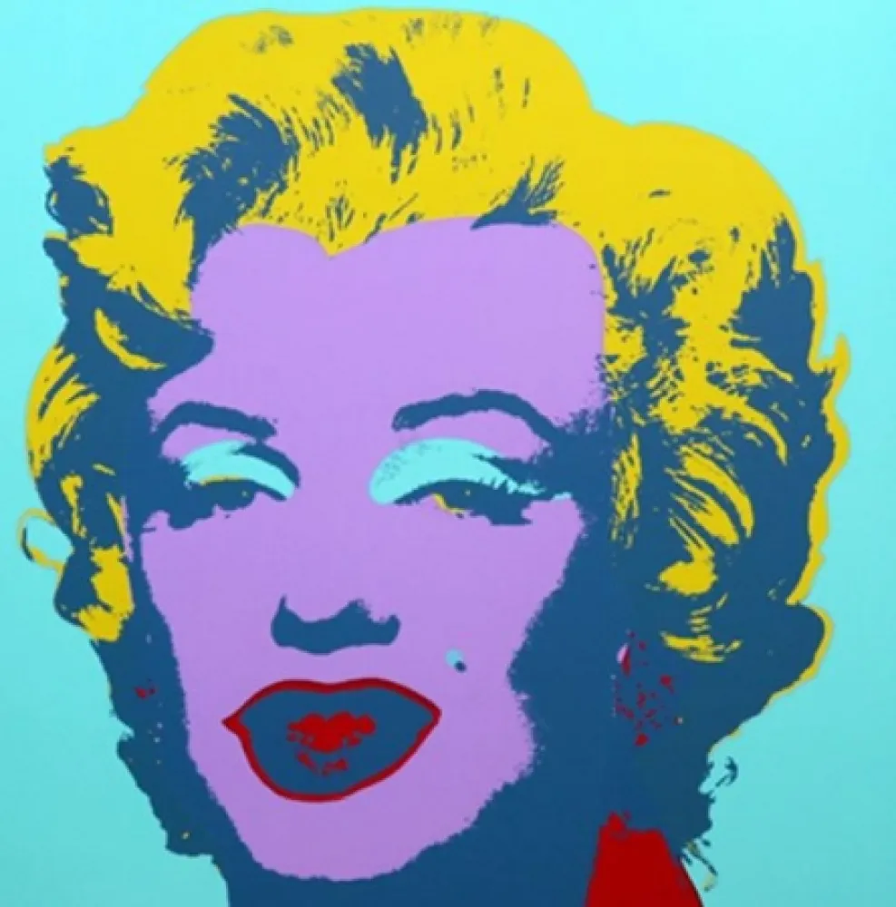 リトグラフ Warhol (After) - Marilyn No 23, Sunday B Morning (after Andy Warhol)