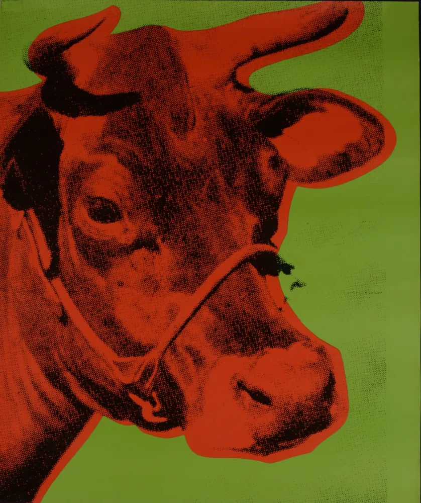 シルクスクリーン Warhol (After) - Red Cow, c. 1970-1971