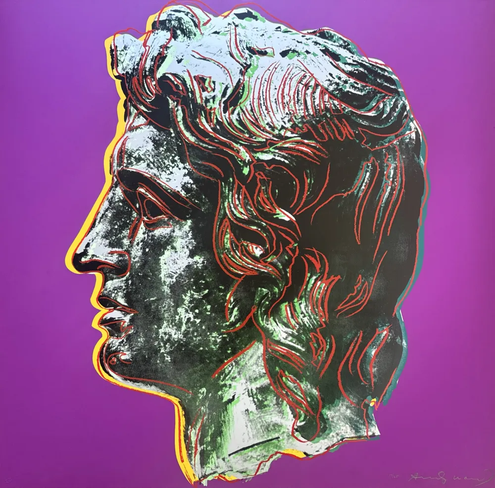 シルクスクリーン Warhol - Alexander The Great (FS II.291)