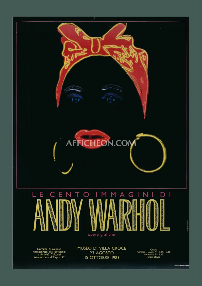 リトグラフ Warhol - Andy Warhol: 'Mammy' 1989 Offset-lithograph