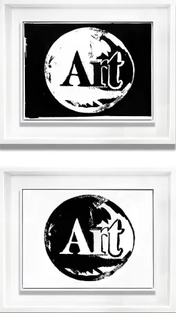 シルクスクリーン Warhol - Art (Positive and Negative)