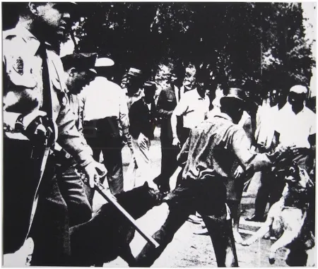 シルクスクリーン Warhol - Birmingham Race Riot 