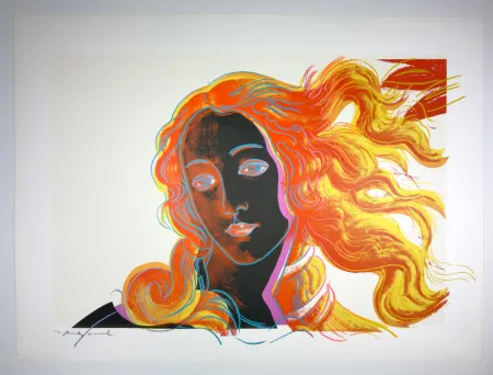 シルクスクリーン Warhol - Birth of Venus 318