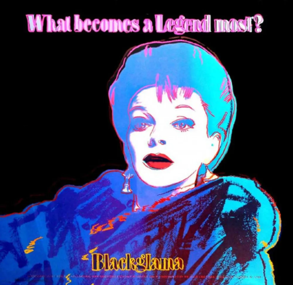 シルクスクリーン Warhol - Blackglama