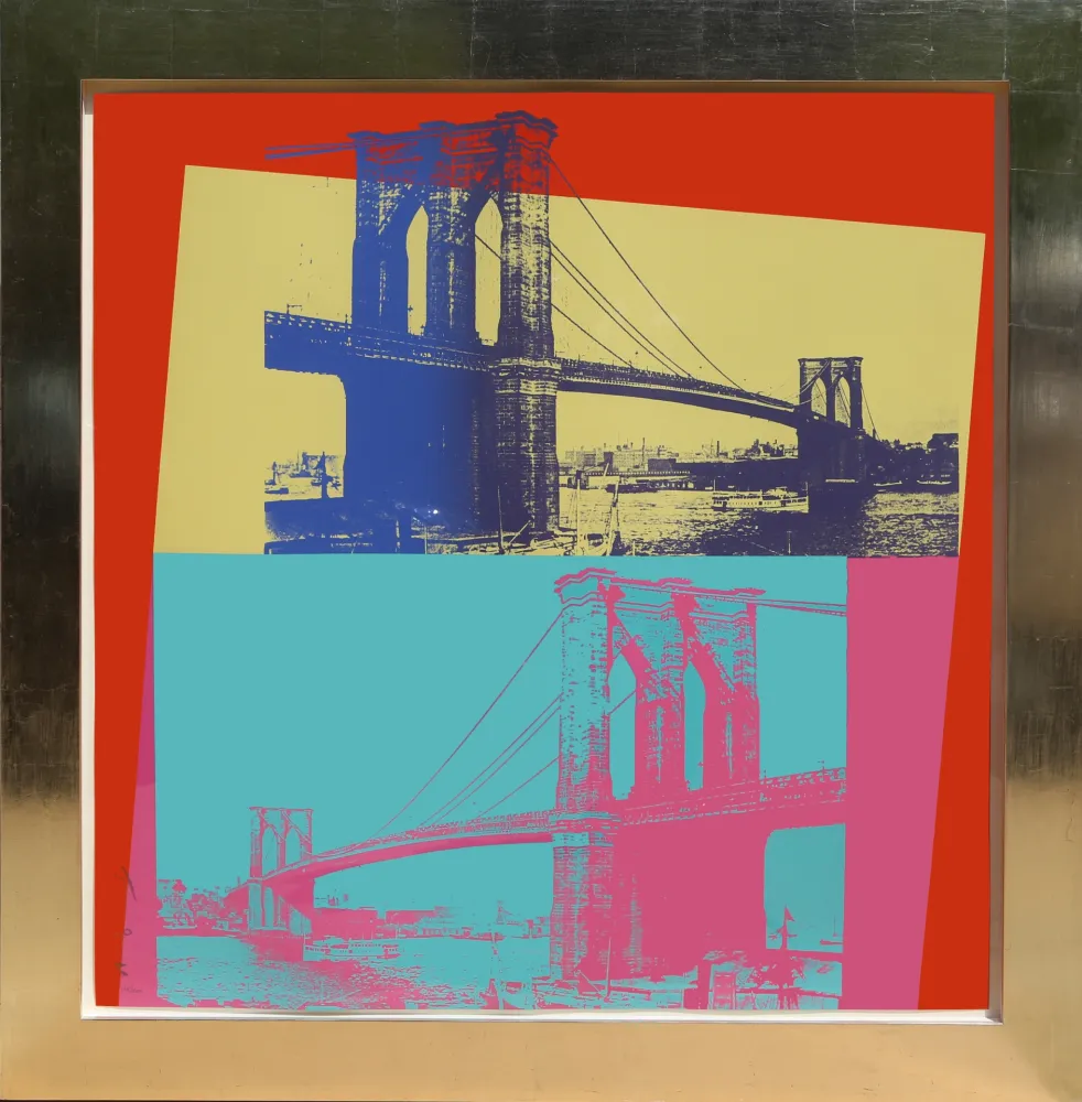 シルクスクリーン Warhol - Brooklyn Bridge (FS II.290)