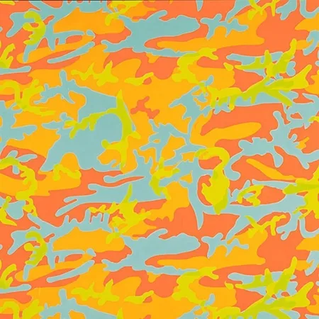シルクスクリーン Warhol - Camouflage 413 by Andy Warhol