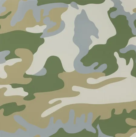 シルクスクリーン Warhol - Camouflage (FS II.407)