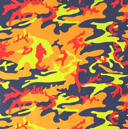 シルクスクリーン Warhol - Camouflage (FS II.412)