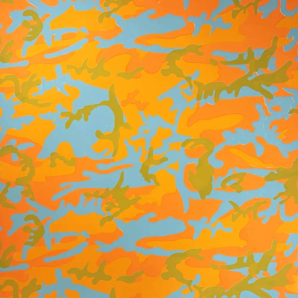 シルクスクリーン Warhol - Camouflage, II.413