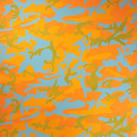 シルクスクリーン Warhol - Camouflage, II.413
