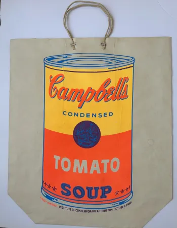 シルクスクリーン Warhol - Campbell Soup Can (Tomato)
