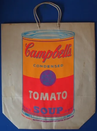 シルクスクリーン Warhol - Campbells' condensed Tomato Soup