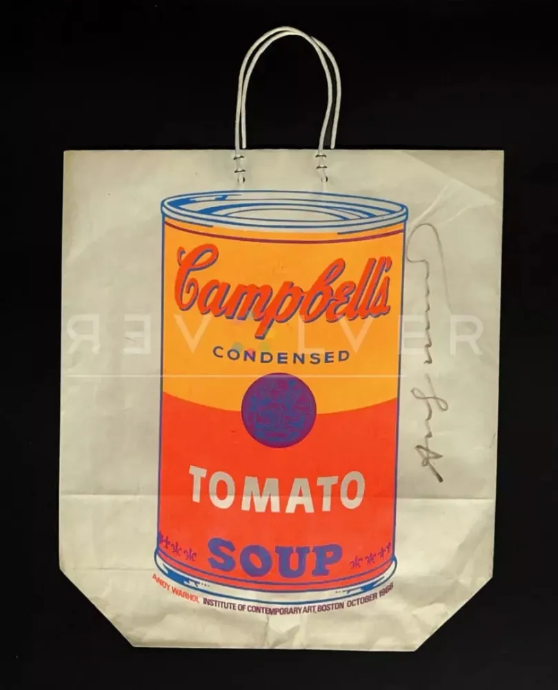 シルクスクリーン Warhol - Campbell's Soup Can (Tomato) (FS II.4A)