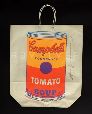シルクスクリーン Warhol - Campbell's Soup Can (Tomato) (FS II.4A)