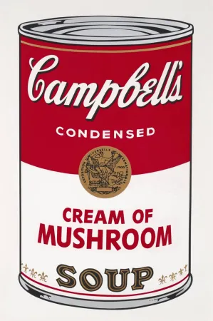 シルクスクリーン Warhol - Campbell’s Soup I: Cream of Mushrooms