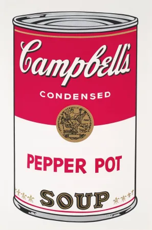シルクスクリーン Warhol - Campbell’s Soup I: Pepper Pot (FS II.51)
