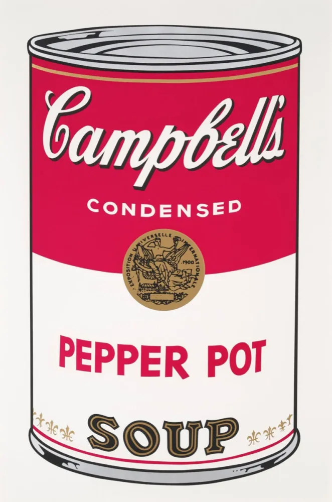 シルクスクリーン Warhol - Campbell’s Soup I: Pepper Pot (FS II.51)