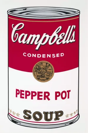 シルクスクリーン Warhol - Campbell’s Soup I: Pepper Pot (FS II.51)