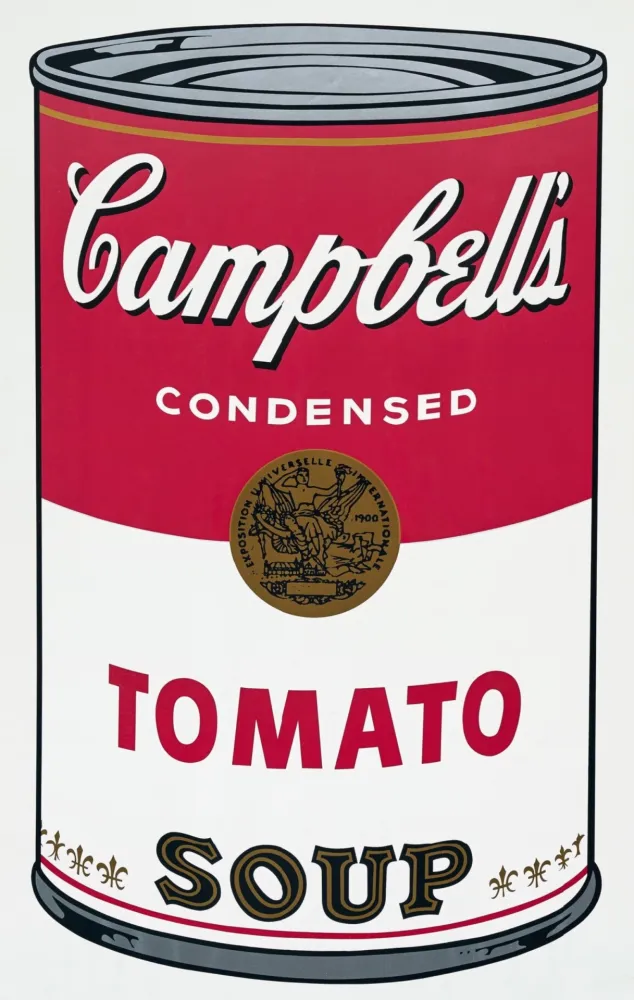 シルクスクリーン Warhol - Campbell's Soup I: Tomato