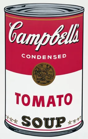 シルクスクリーン Warhol - Campbell's Soup I: Tomato