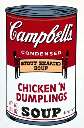 シルクスクリーン Warhol - Campbells Soup II: Chicken N Dumplings (FS II.58)