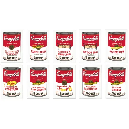 シルクスクリーン Warhol - Campbell’s Soup II Complete Portfolio