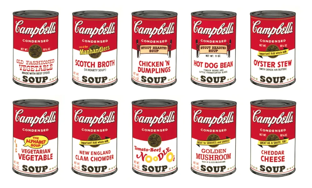 シルクスクリーン Warhol - Campbell’s Soup II Complete Portfolio