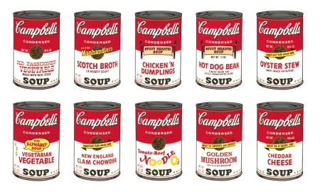 シルクスクリーン Warhol - Campbell’s Soup II Complete Portfolio