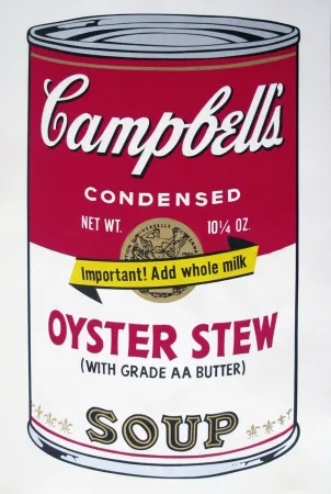 シルクスクリーン Warhol - Campbell’s Soup II: Oyster Stew (FS II.60)