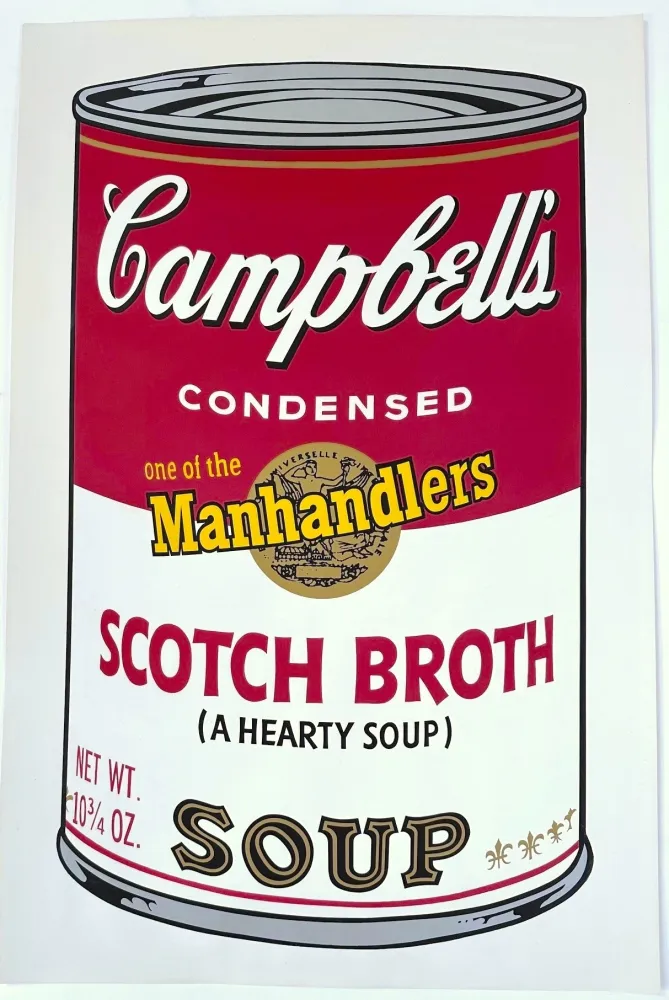 シルクスクリーン Warhol - Campbell's Soup II: Scotch Broth