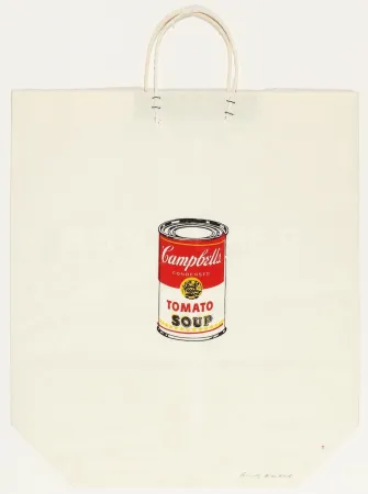 シルクスクリーン Warhol - Campbells Soup Shopping Bag (FS II.4)